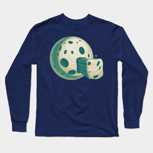 Moon Cake Long Sleeve T-Shirt by GandalfDesign